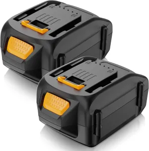 2 Packs 20V 6.0Ah Lithium Battery Replace for Worx 20V Power Share Battery, Compatible with Worx 20 Volt WA3575 WA3525 WA3578 WA3520 WA3742 WG151s WG155s WG251s WG255s WG540s WG545s WG890
