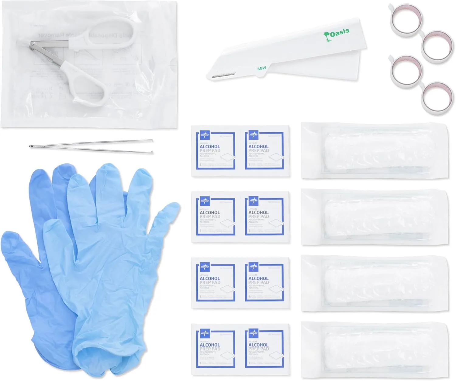 21 PC Emergency Survival Kit - Bleed CONTOL First Aid Pouch