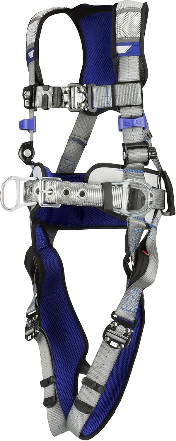 3M DBI-Sala ExoFit X200 Comfort Construction Positioning Safety Harness 1402107, Large