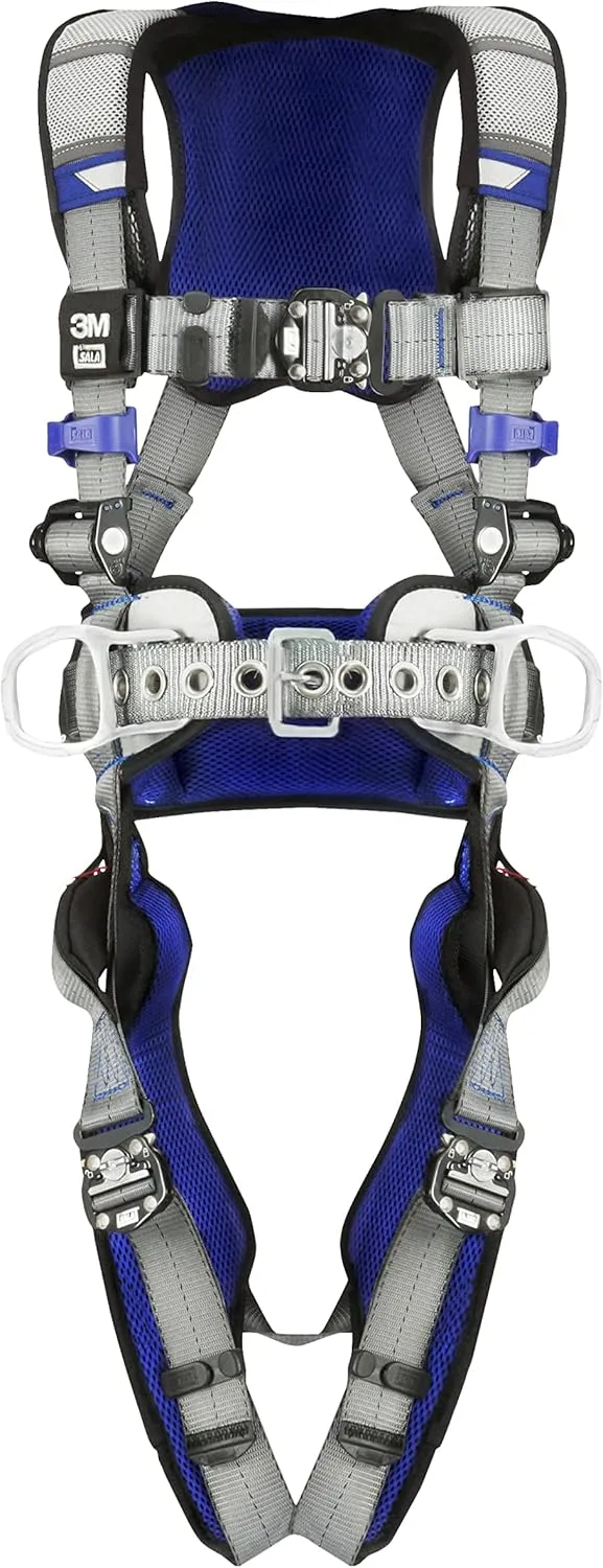 3M DBI-Sala ExoFit X200 Comfort Construction Positioning Safety Harness 1402107, Large