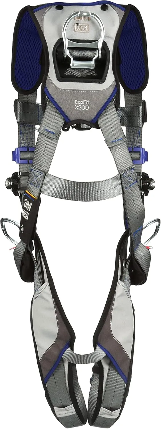 3M DBI-Sala ExoFit X200 Comfort Vest Climbing/Positioning Safety Harness 1402051, Medium