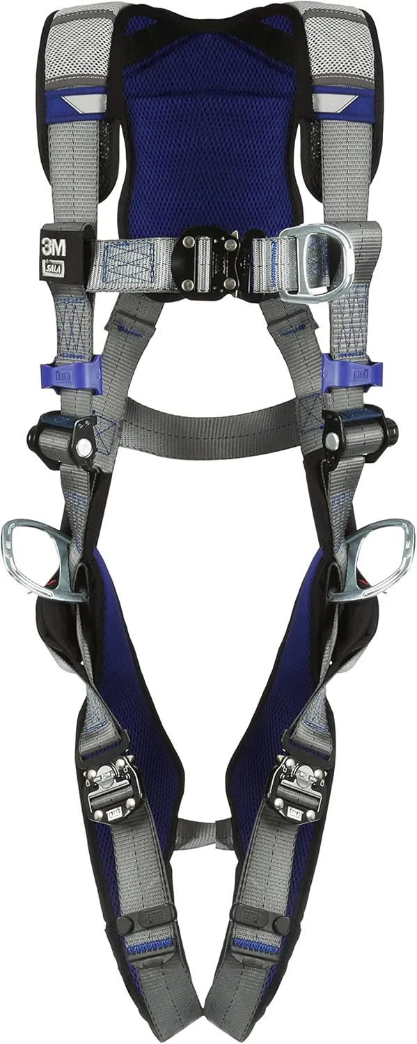 3M DBI-Sala ExoFit X200 Comfort Vest Climbing/Positioning Safety Harness 1402051, Medium