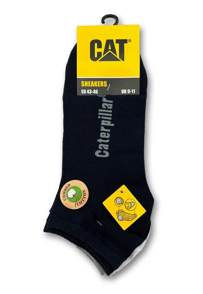 5 Pairs Caterpillar Trainer Socks Assorted