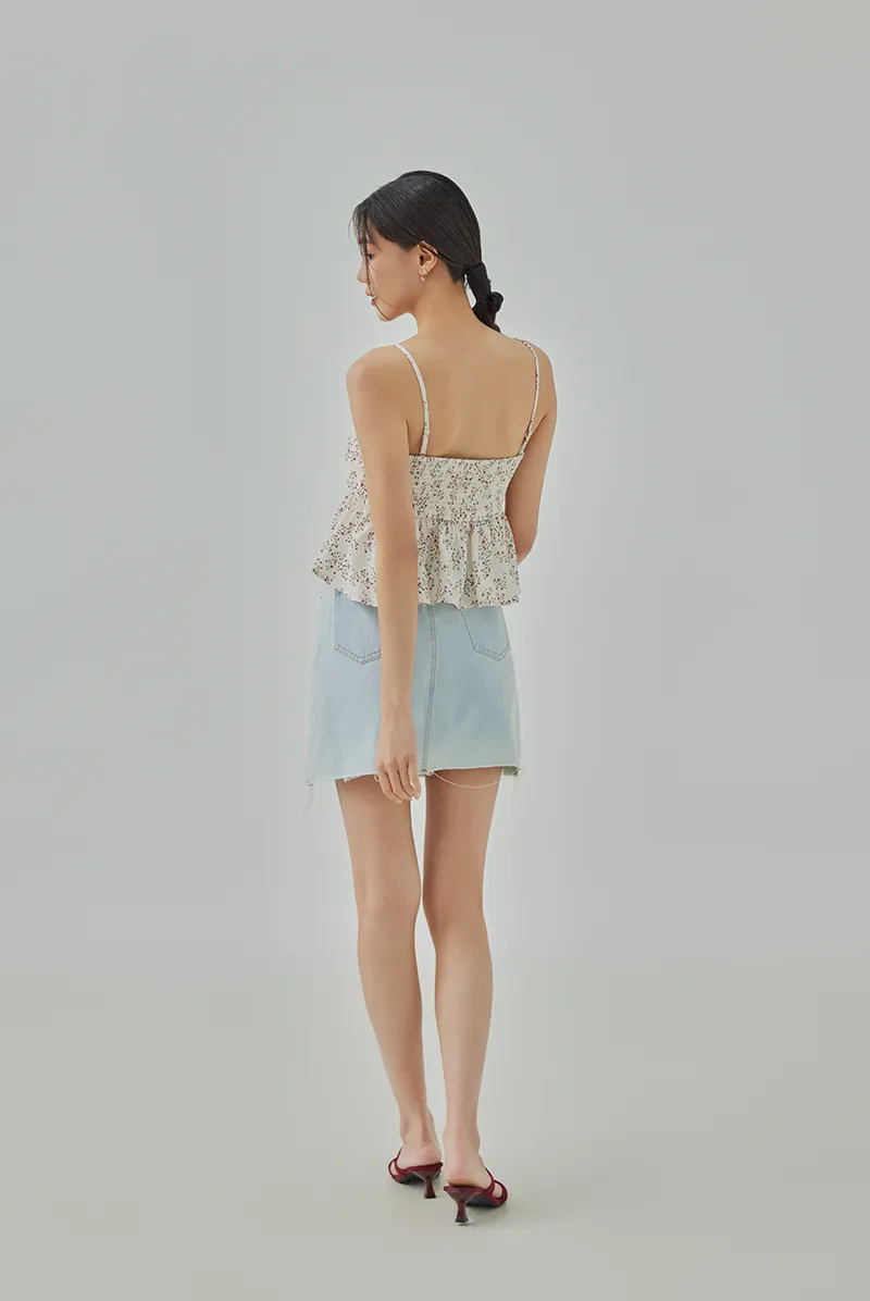 Abby Floral Printed Top