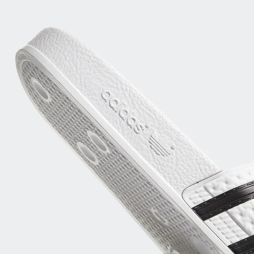 Adidas Adilette (White   Black)