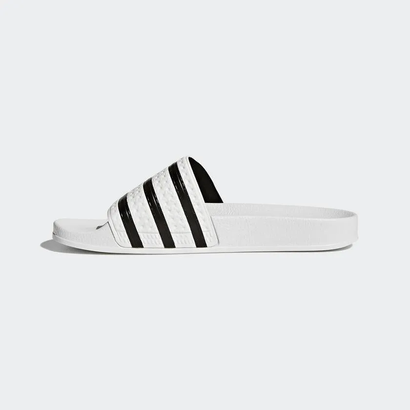 Adidas Adilette (White   Black)