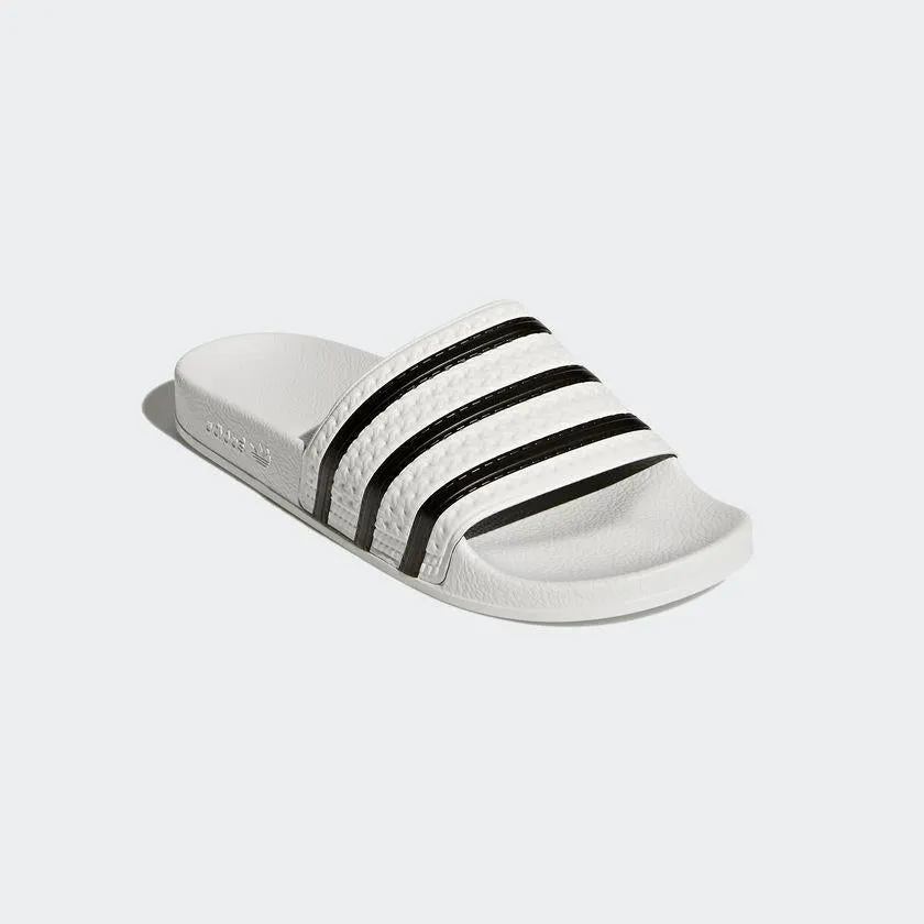 Adidas Adilette (White   Black)