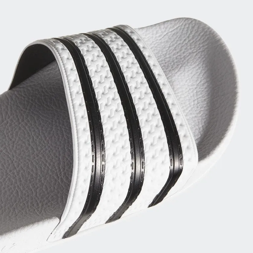 Adidas Adilette (White   Black)
