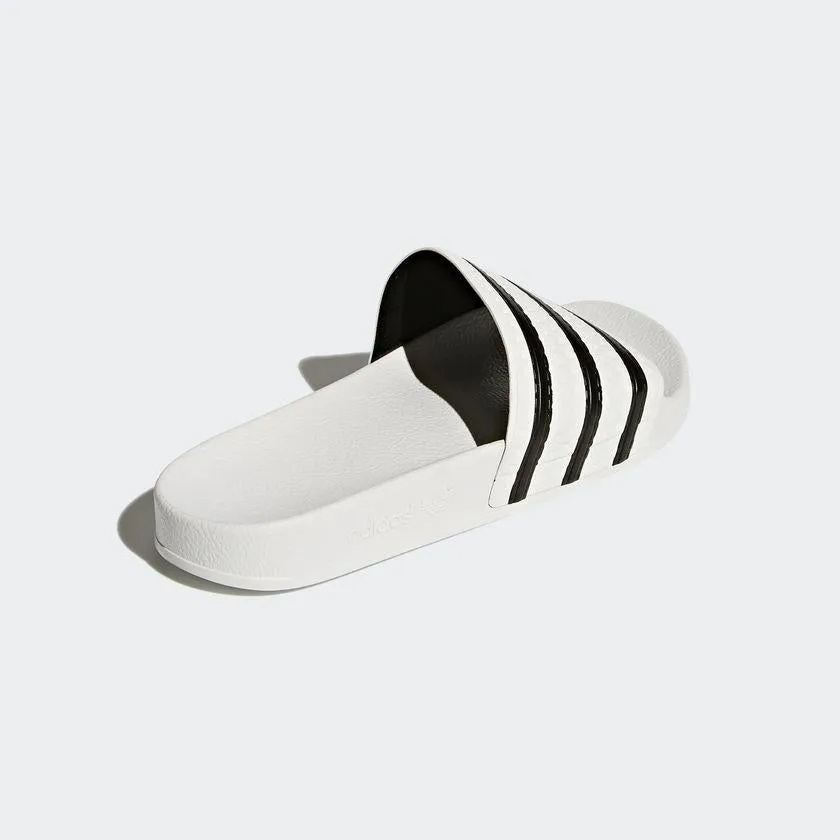 Adidas Adilette (White   Black)