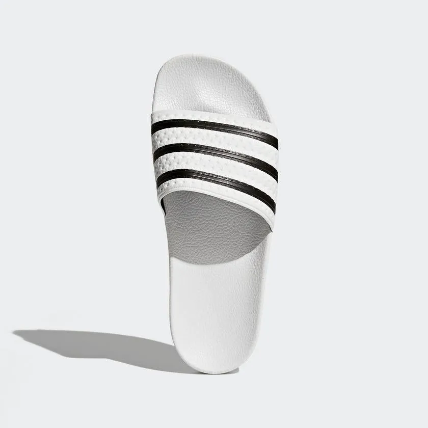 Adidas Adilette (White   Black)