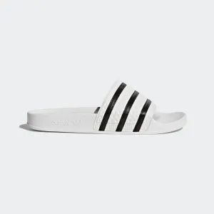 Adidas Adilette (White   Black)