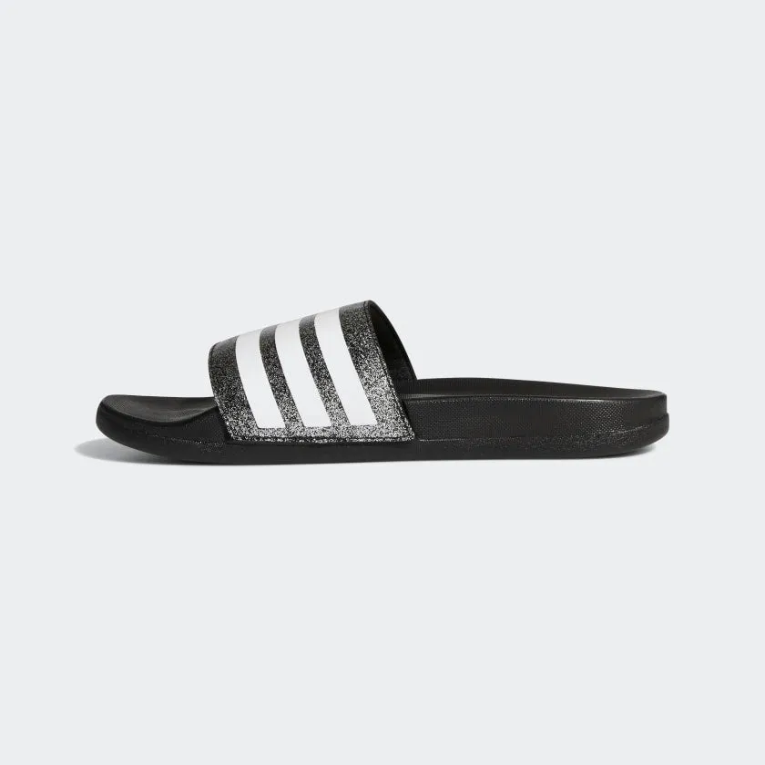 Adidas Kids Unisex  Adilette Comfort Slide - Black/White