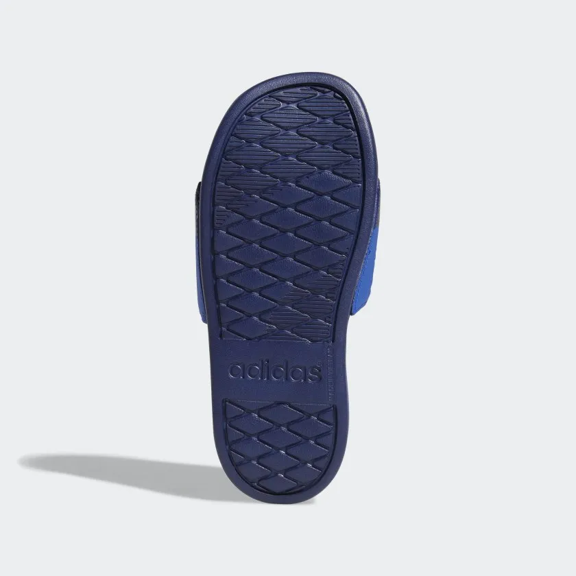 Adidas Kids Unisex Adillete Comfort Slides - Royal/White