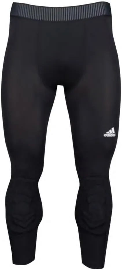 adidas Men's Basketball Padded Three-Quarter Tights