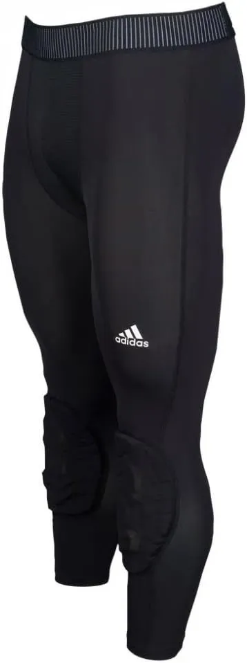 adidas Men's Basketball Padded Three-Quarter Tights