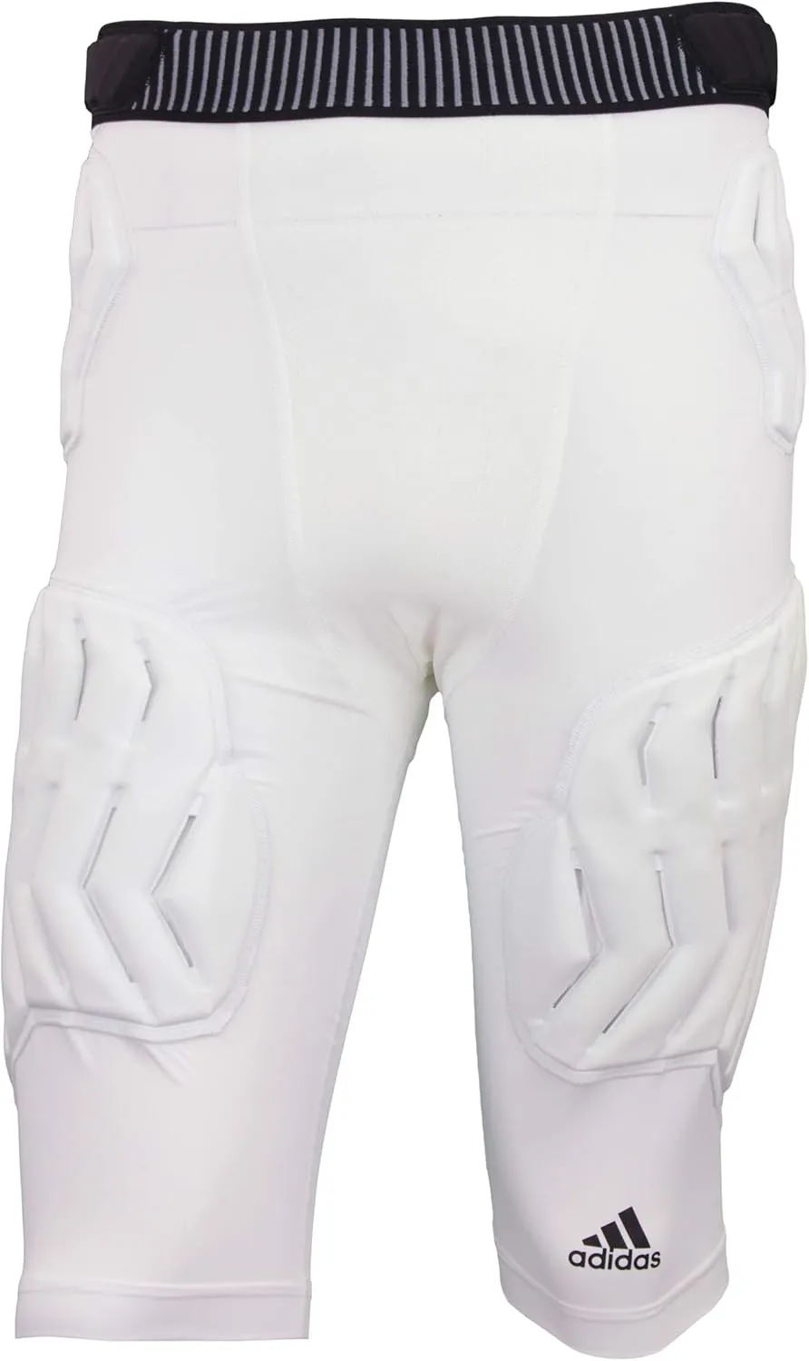 adidas Men's WHT Padded Short Size