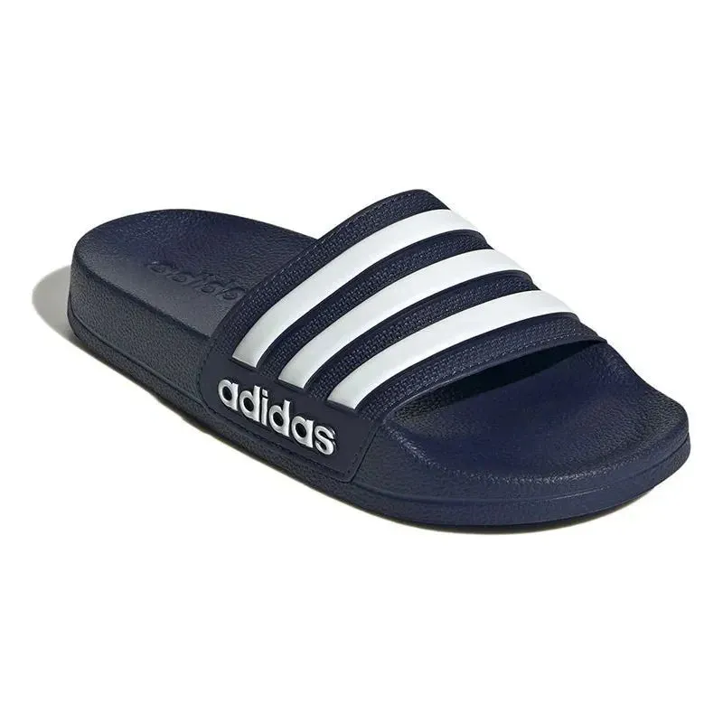 ADILETTE SHOWER K   DKBLUE/FTWWHT/DKBLUE