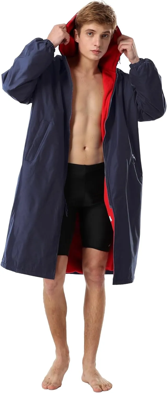 Adoretex Unisex Swim Parka Water Resistant Warm Coat Water Sports Swim Parka for Adult & Kids