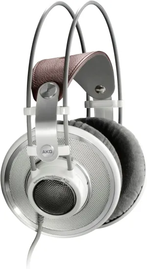 AKG Pro Audio K701 Over-Ear, Open-Back, Flat-Wire, Reference Studio Headphones, White