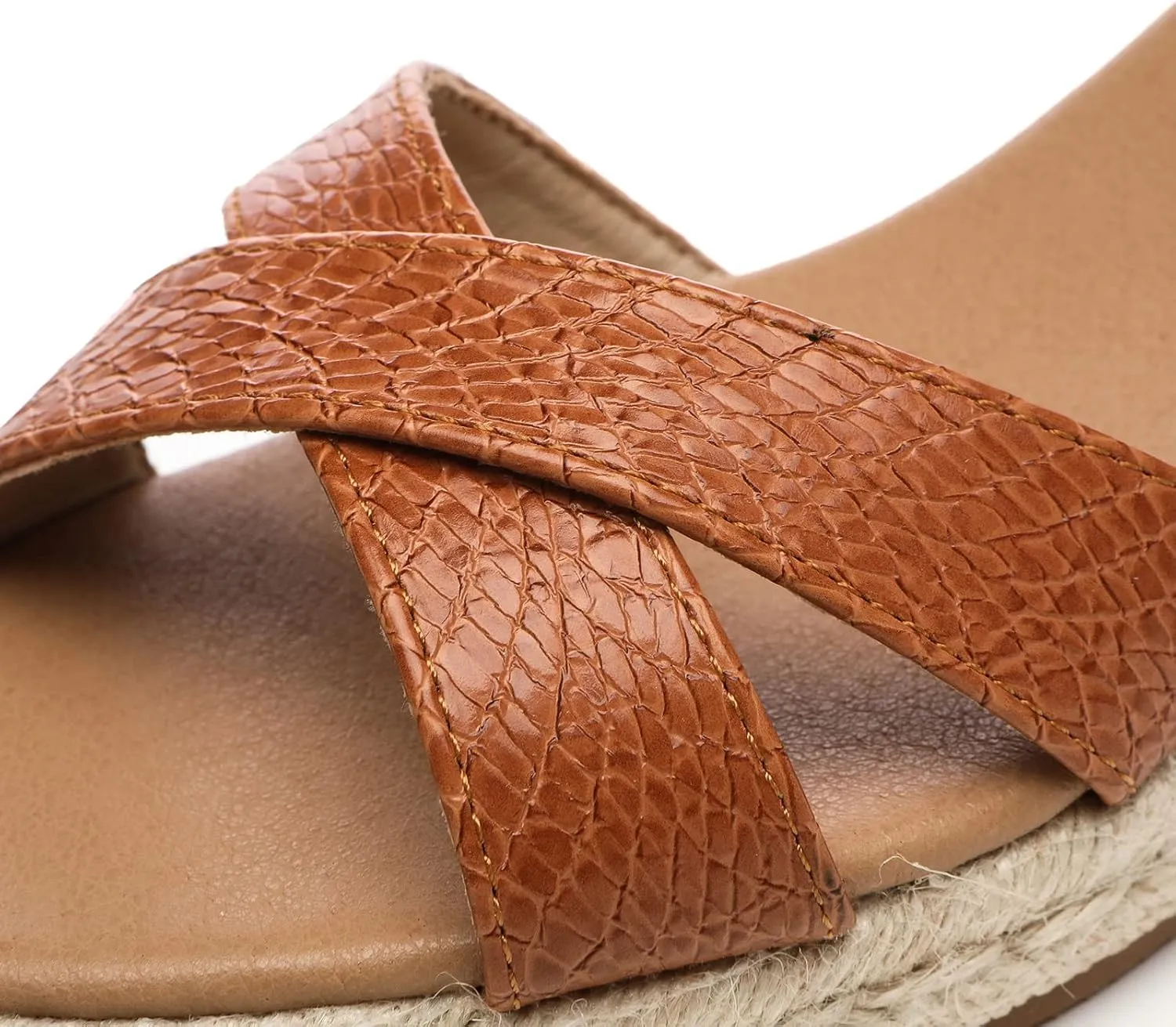 Alexis Leroy Summer Ankle Strap Comfort Sole Open Toe Flat Women's Sandals