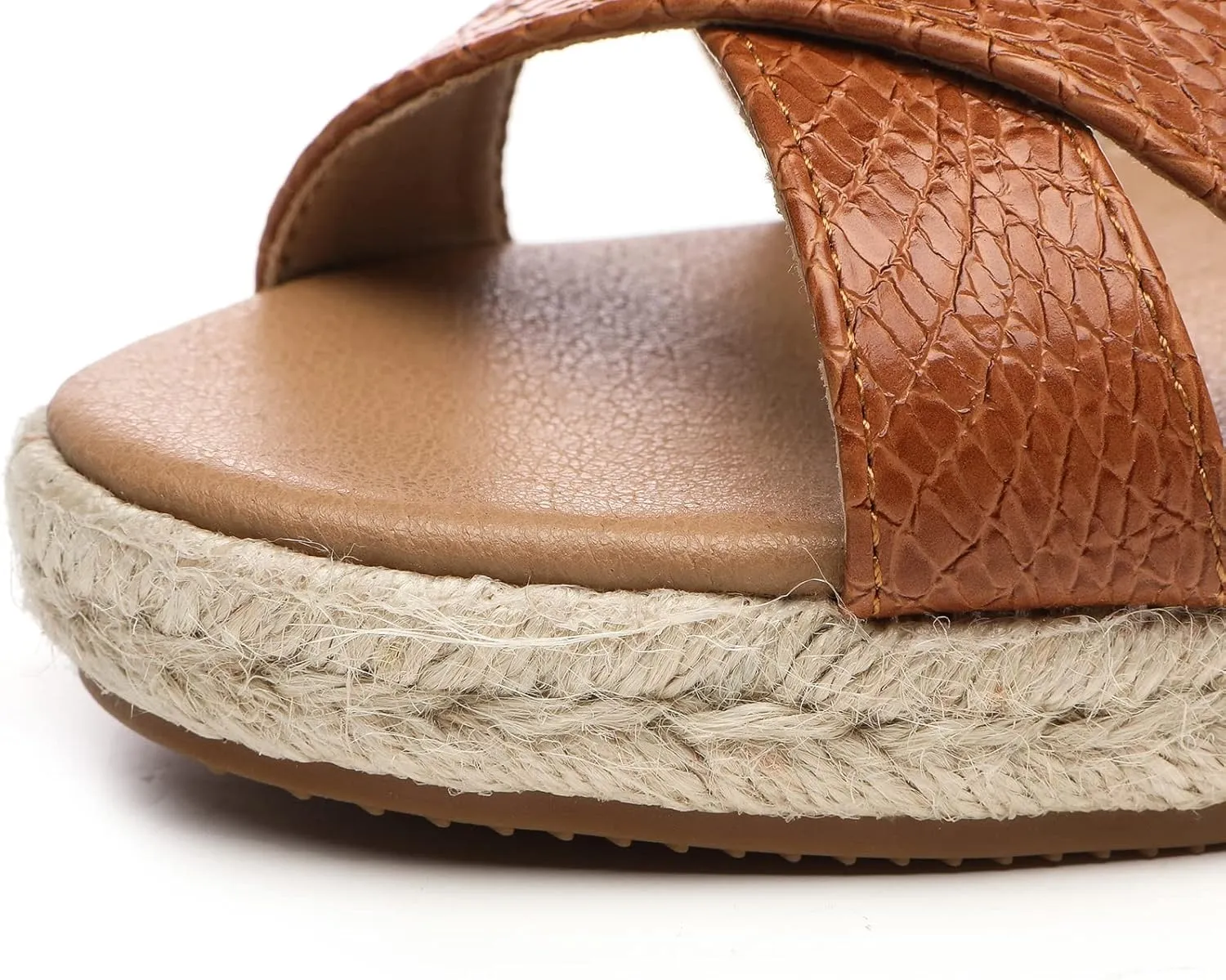 Alexis Leroy Summer Ankle Strap Comfort Sole Open Toe Flat Women's Sandals