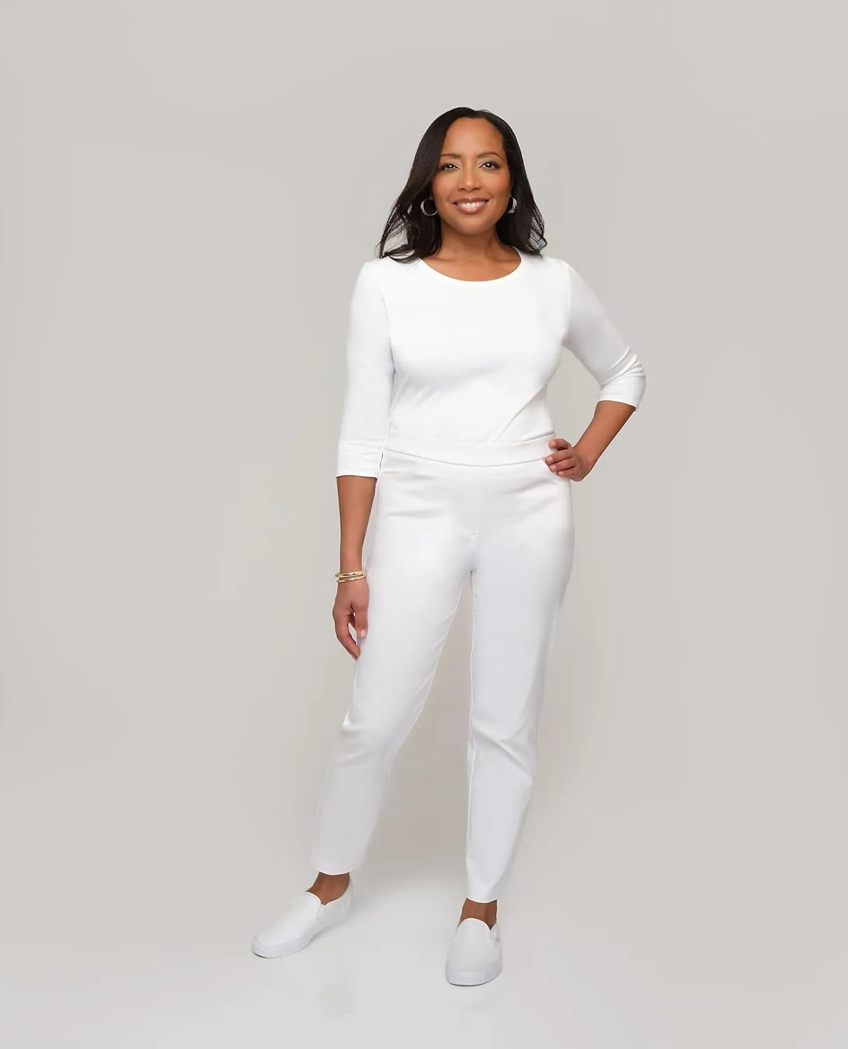 Alfred Dunner Women's Missy Short Stretch Pants