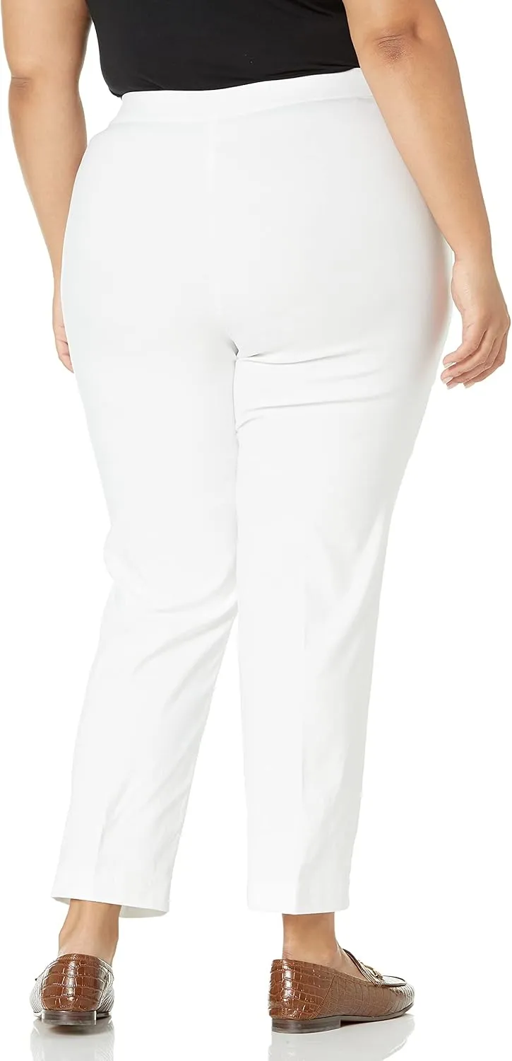 Alfred Dunner Women's Missy Short Stretch Pants