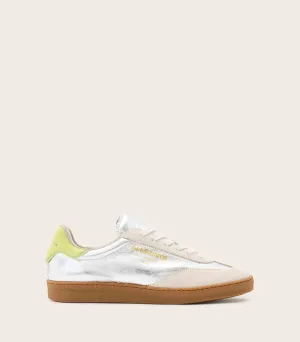 AllSaints - Thelma Metallic Low Top Trainers