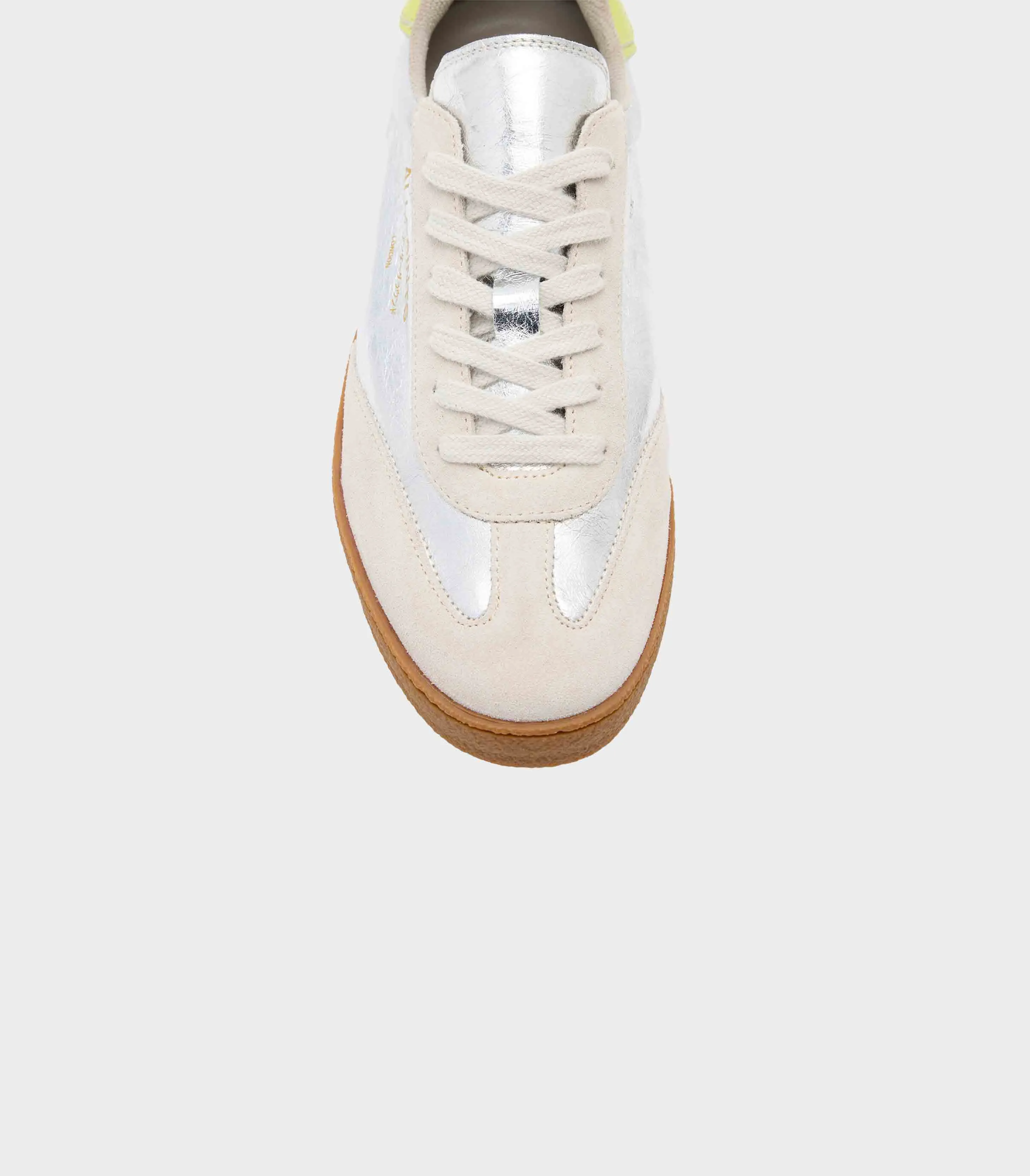AllSaints - Thelma Metallic Low Top Trainers