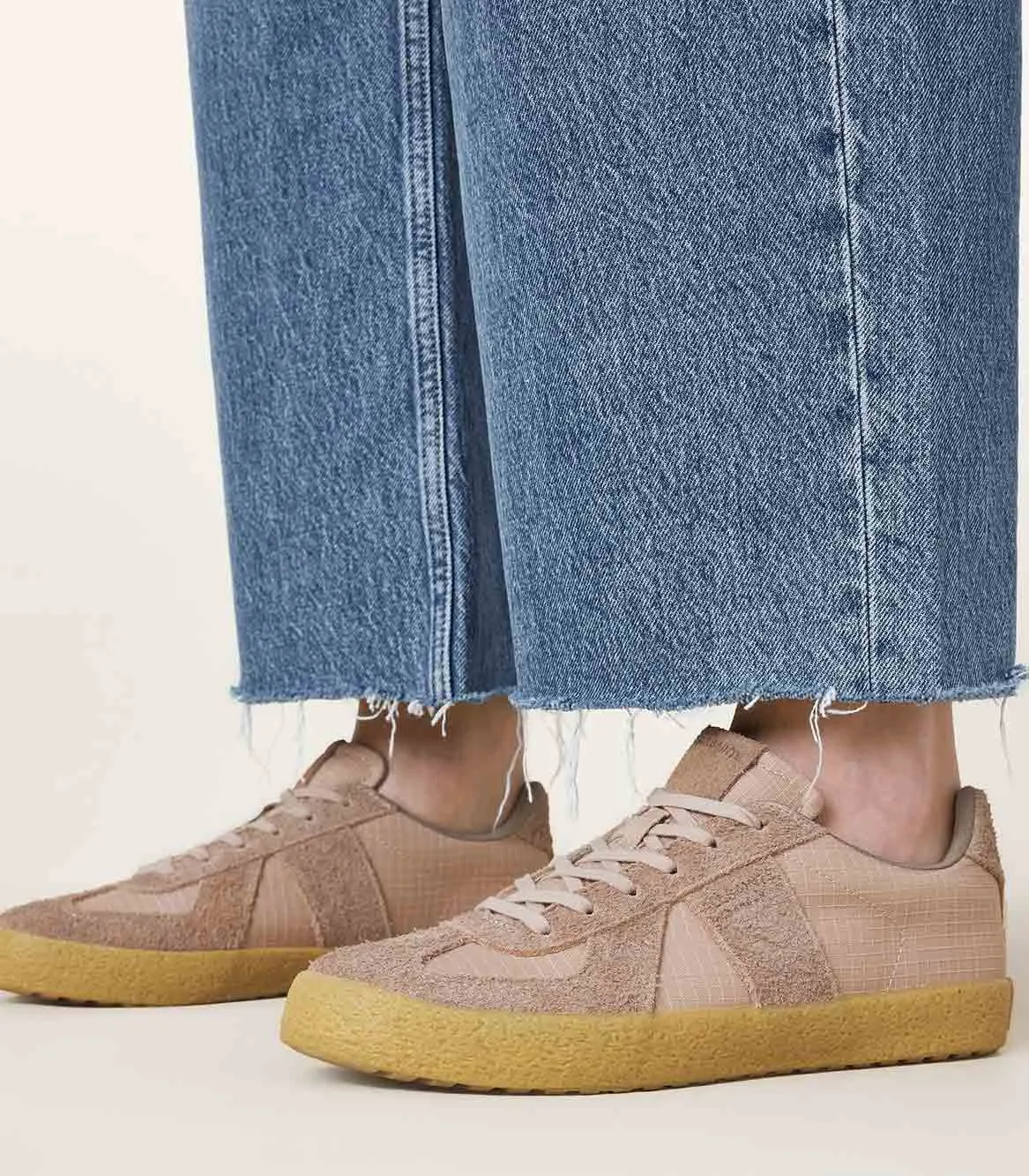 AllSaints - Women's Jaimee Low Top Ripstop Trainers
