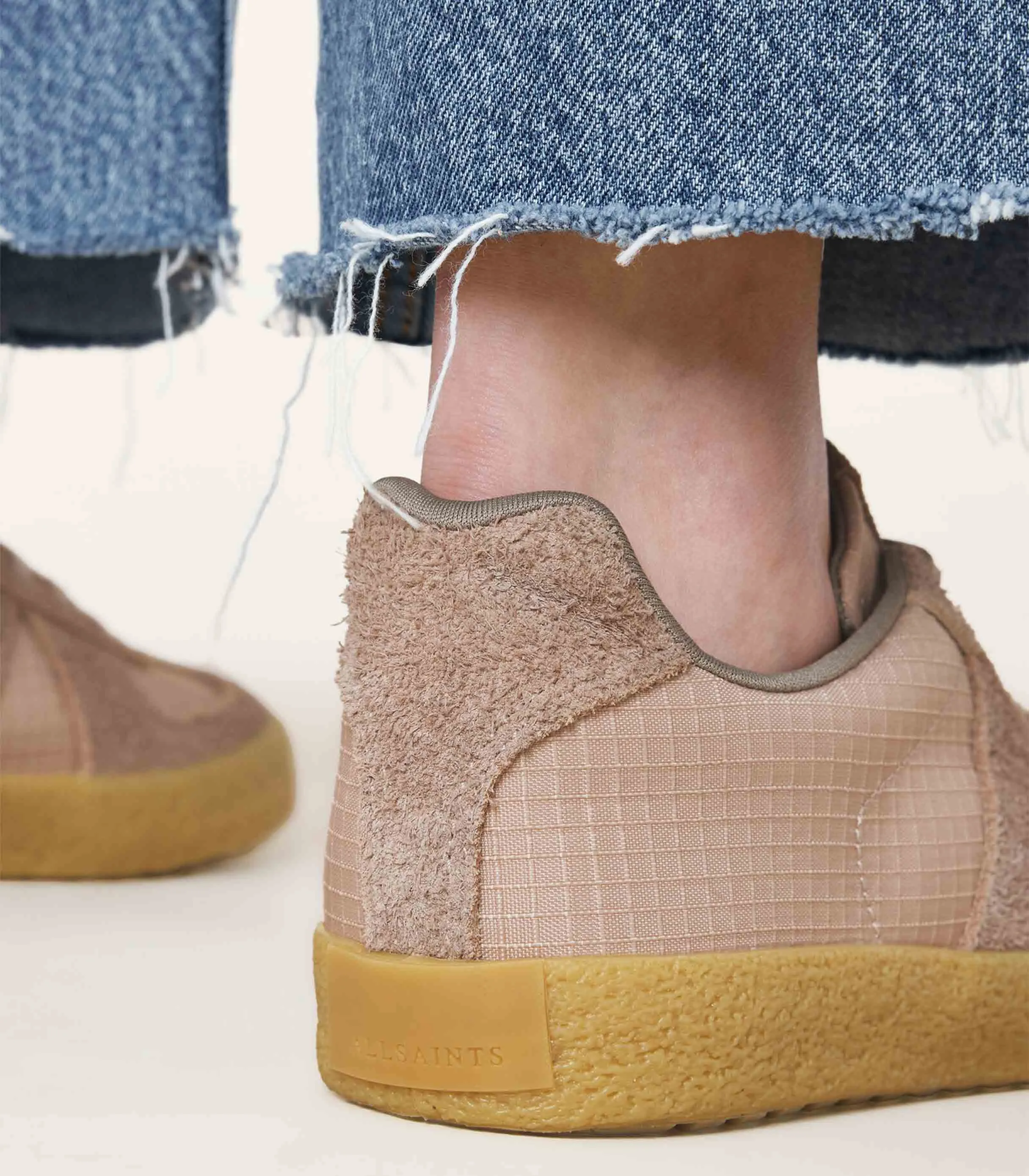 AllSaints - Women's Jaimee Low Top Ripstop Trainers