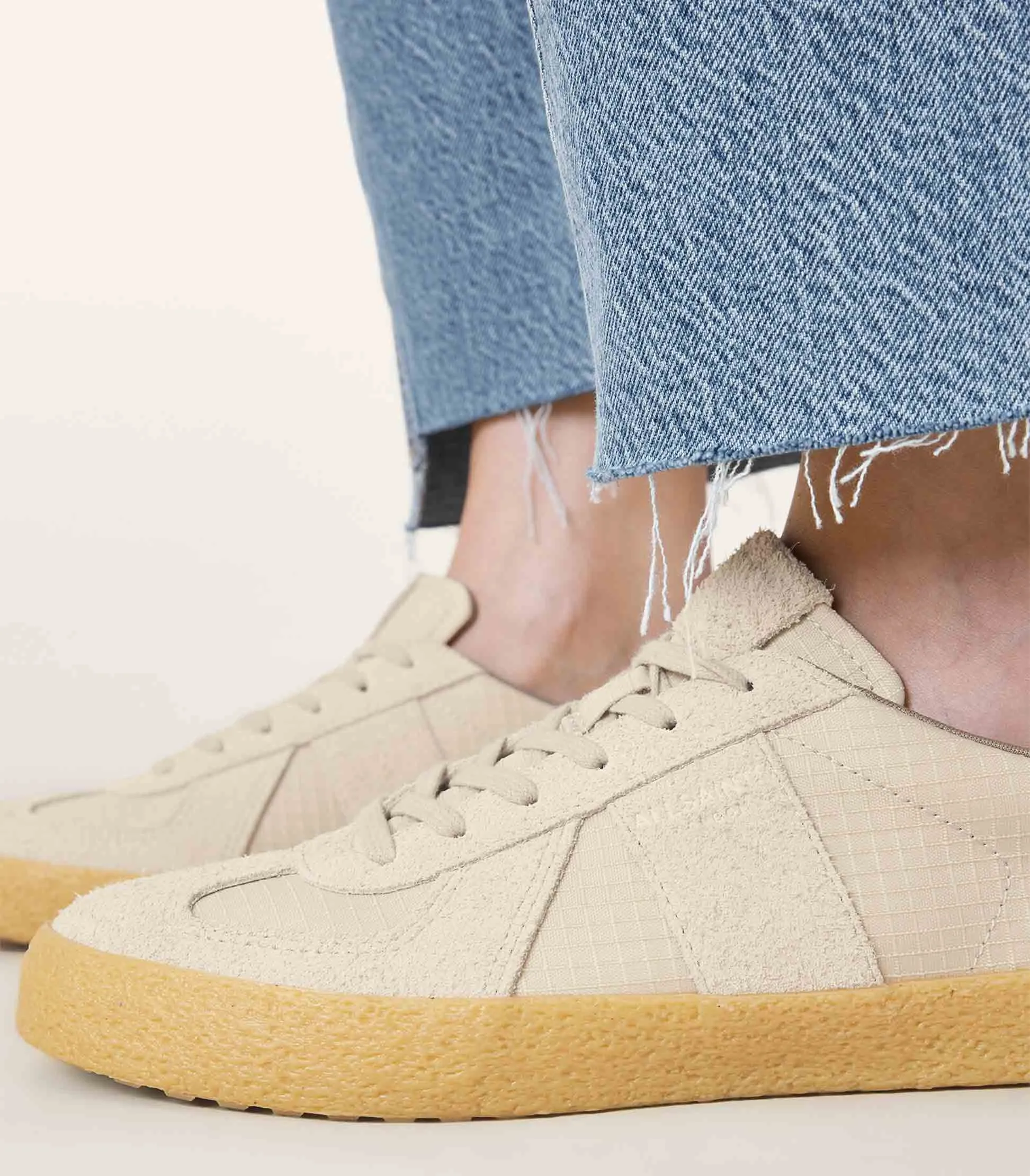 AllSaints - Women's Jaimee Low Top Ripstop Trainers