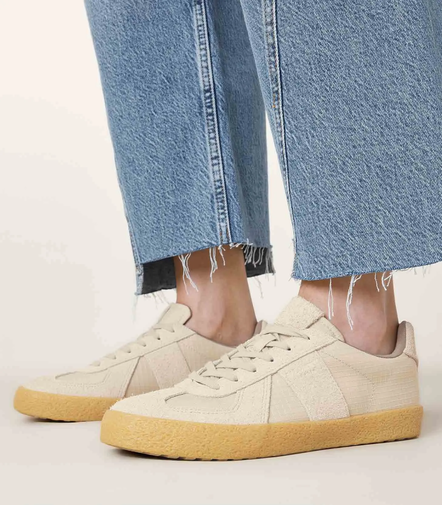 AllSaints - Women's Jaimee Low Top Ripstop Trainers