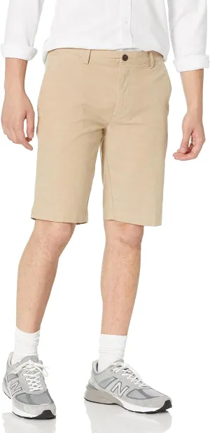 Amazon Essentials Men's Slim-Fit 11" Lightweight Comfort Stretch Oxford Short (Previously Goodthreads)