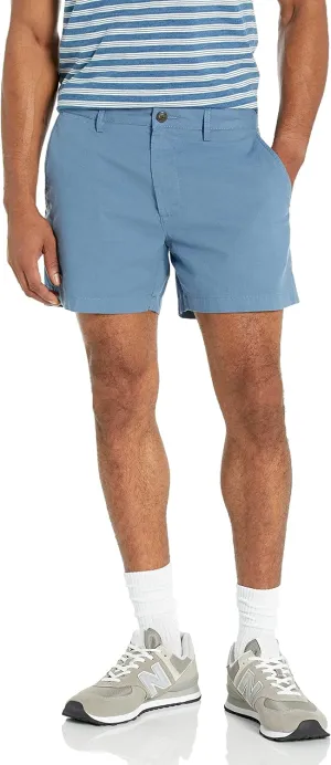 Amazon Essentials Men's Slim-Fit 5" Lightweight Comfort Stretch Oxford Shorts (Previously Goodthreads)