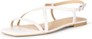Amazon Essentials Women's Flat Strap Sandals