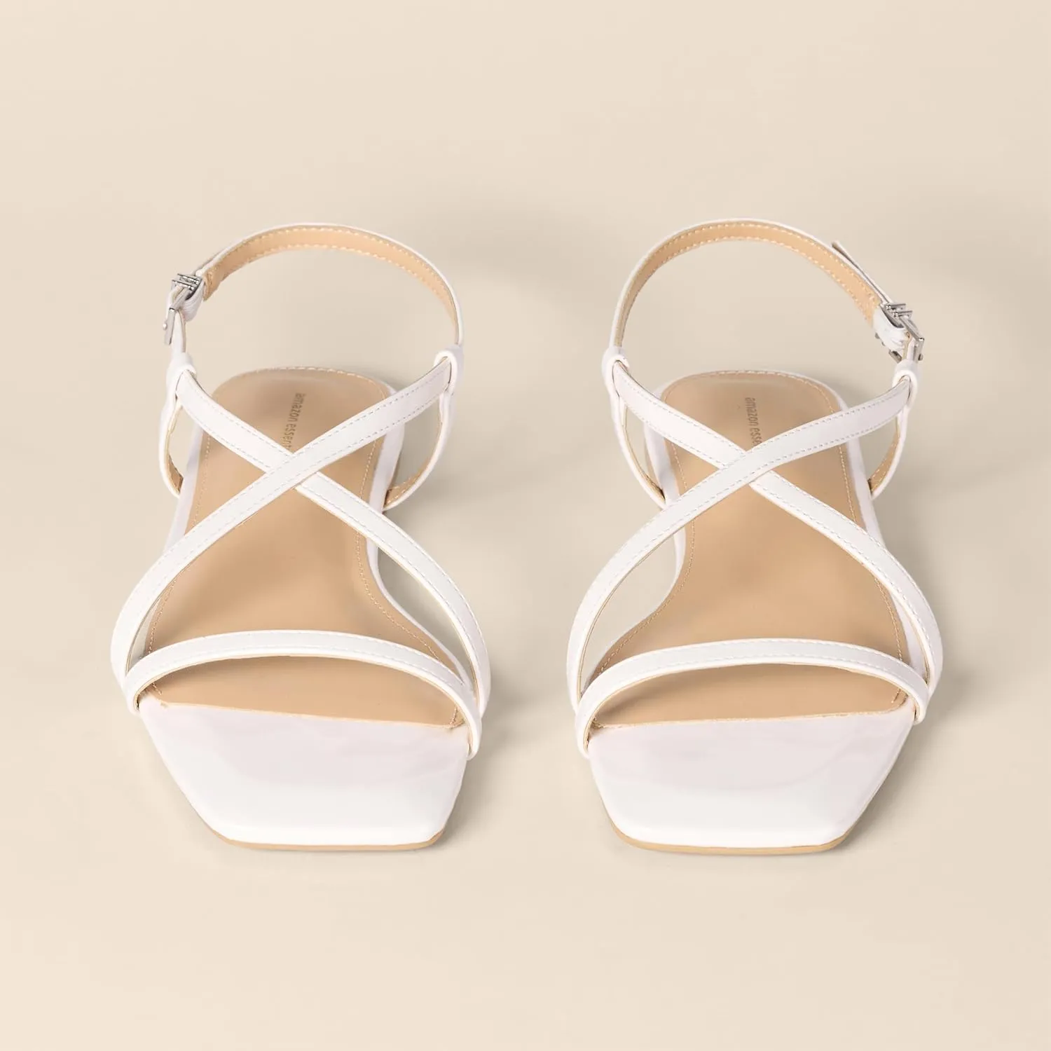 Amazon Essentials Women's Flat Strap Sandals