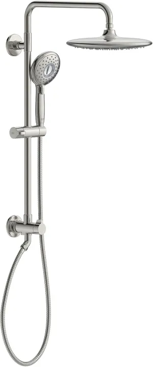 American Standard 1029072950 Spectra Versa 24-Inch 4-Function Retrofit Shower System with Rain Showerhead, 1.8 GPM, Brushed Nickel