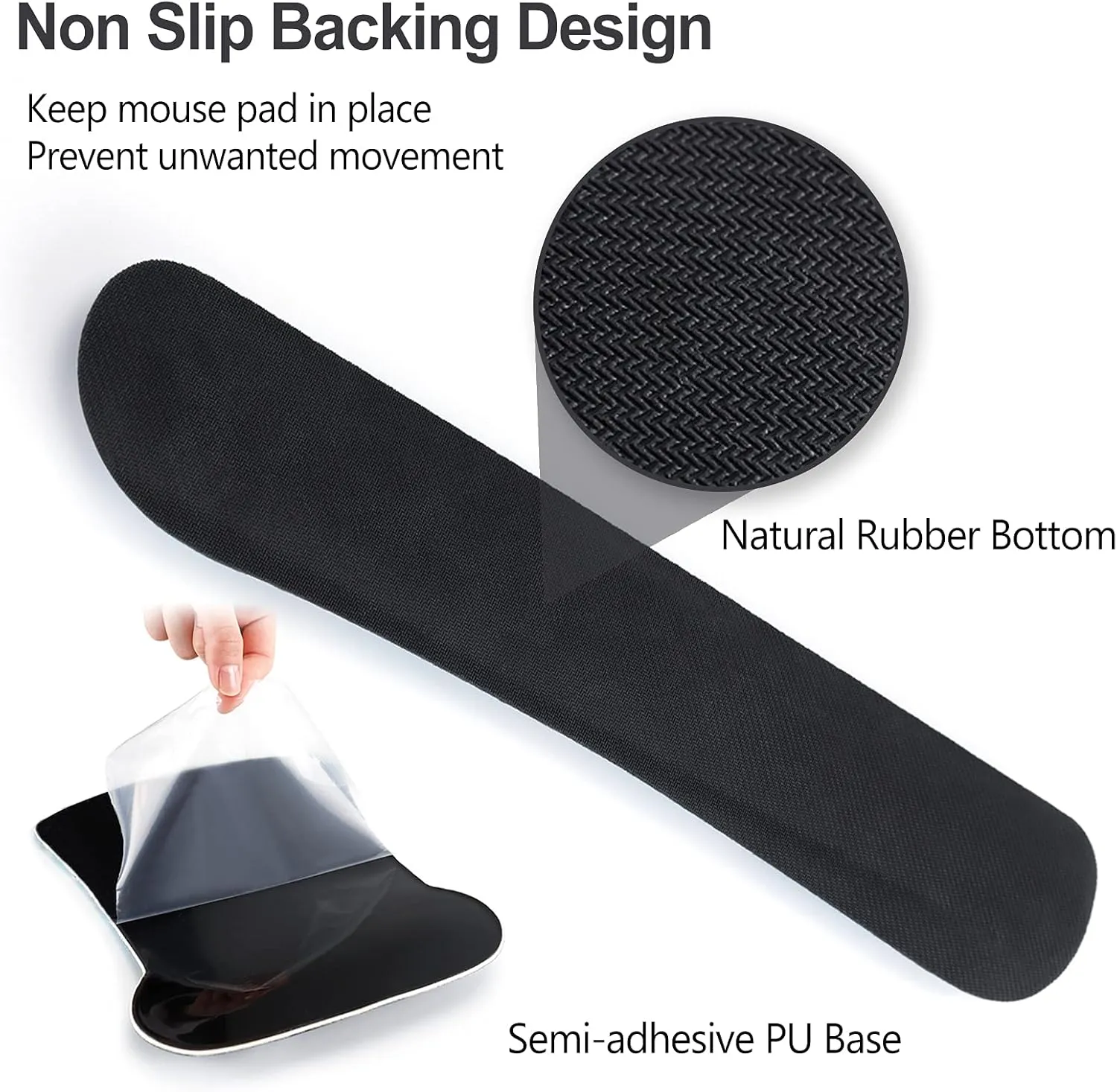 ARTSO Keyboard Wrist Rest and Mouse Pad with Wrist Support, Ergonomic Mouse Pad Coaster, Durable Comfortable Lightweight for Easy Typing Pain Relief, Memory Foam Keyboard Mousepad Set,Green Marble