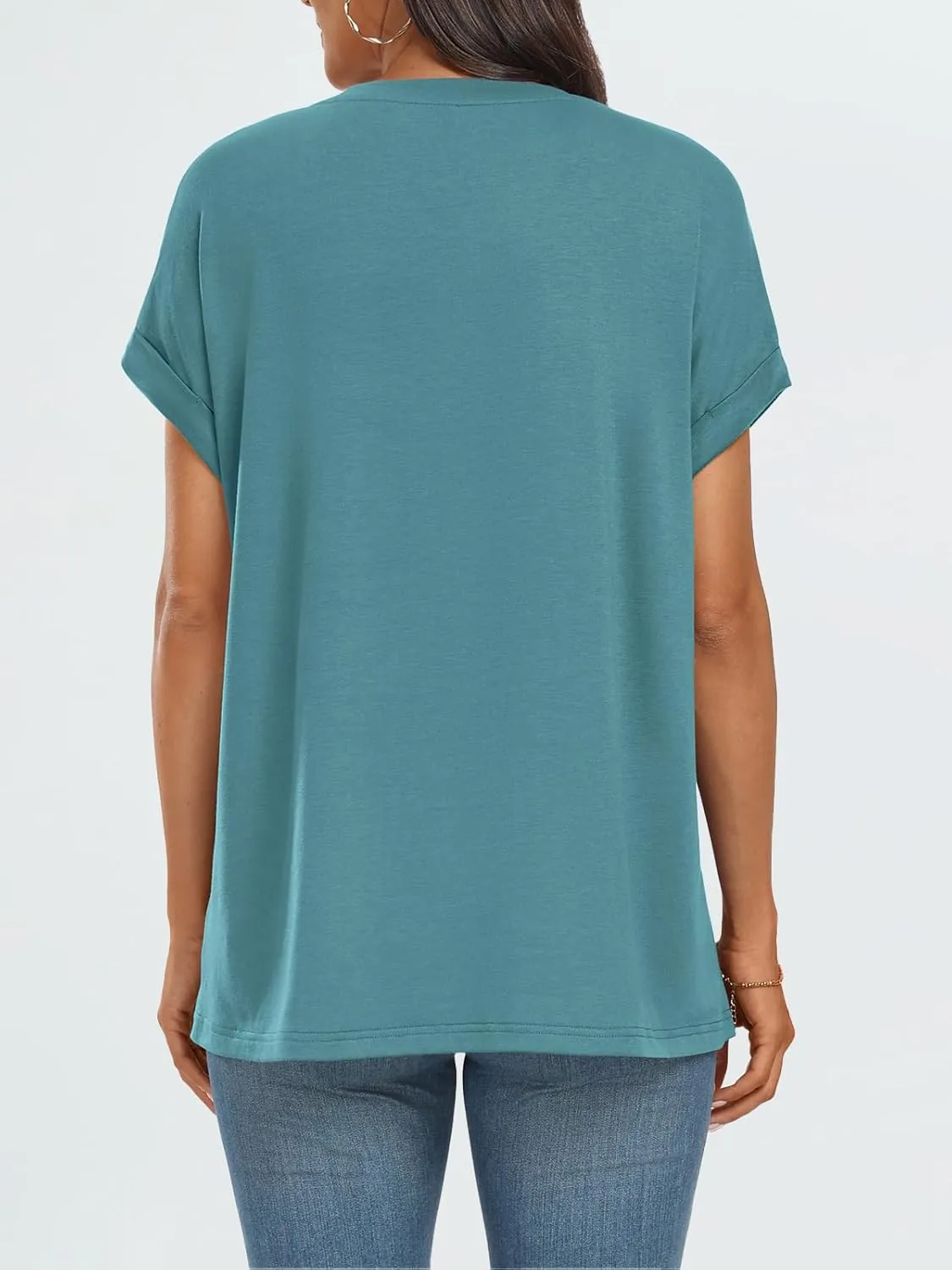 AUTOMET Womens Summer Tops Oversized Short Sleeve Business Casual T Shirts Trendy Fashion Clothes Spring Outfits 2025