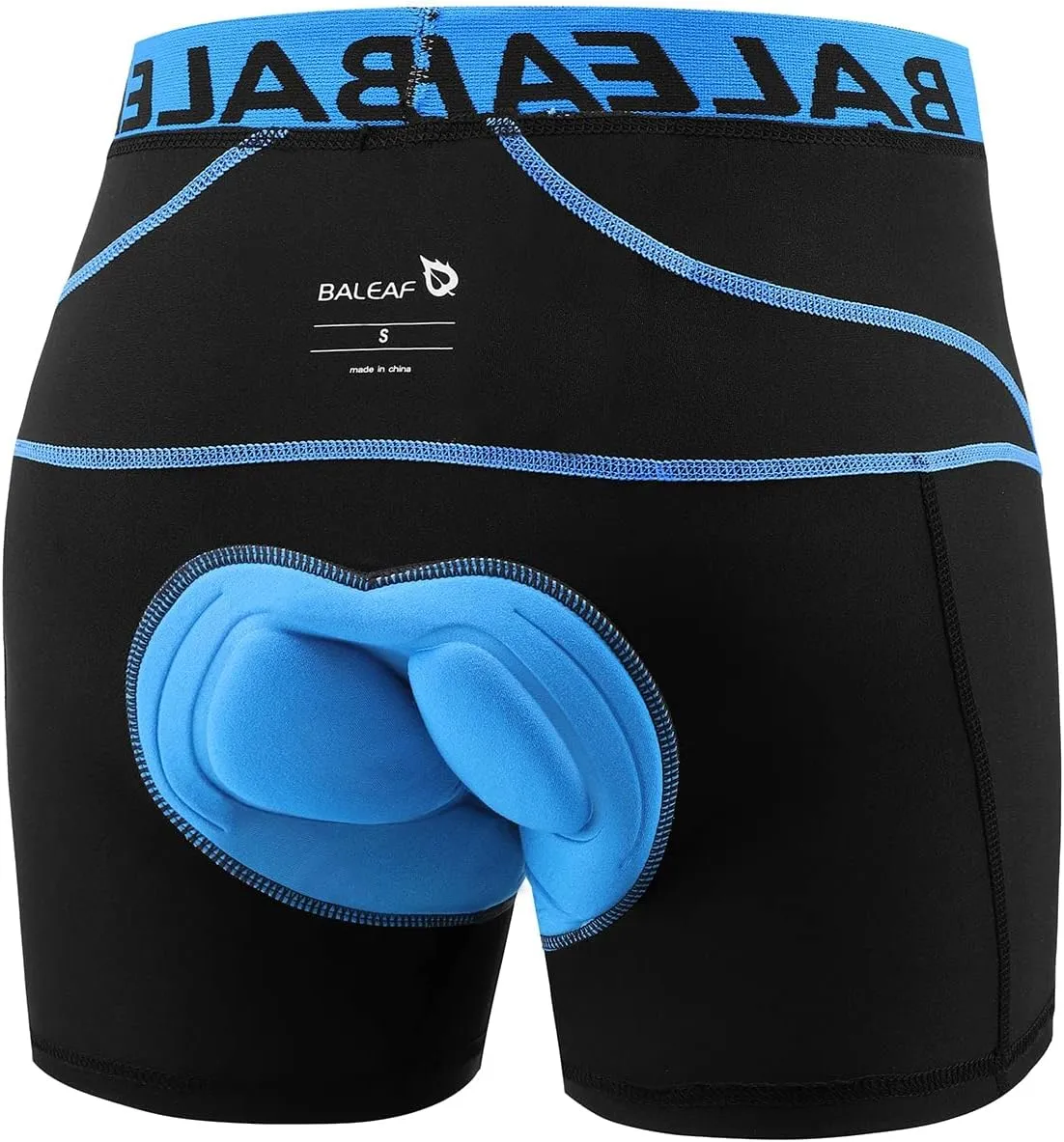 baleaf Men's 3D Padded Bike Shorts Cycling Underwear MTB Liner