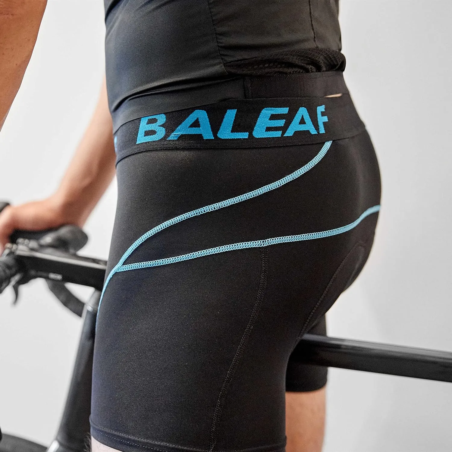 baleaf Men's 3D Padded Bike Shorts Cycling Underwear MTB Liner