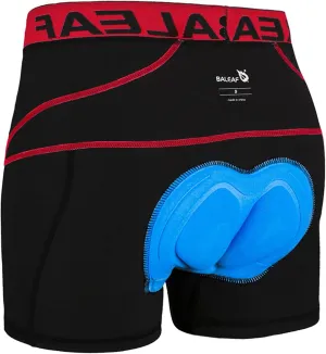 baleaf Men's 3D Padded Bike Shorts Cycling Underwear MTB Liner