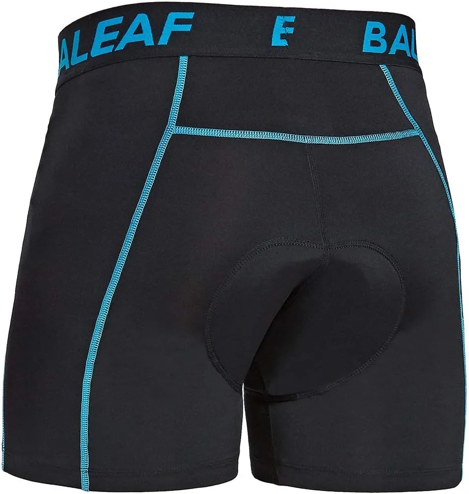 baleaf Men's 3D Padded Bike Shorts Cycling Underwear MTB Liner
