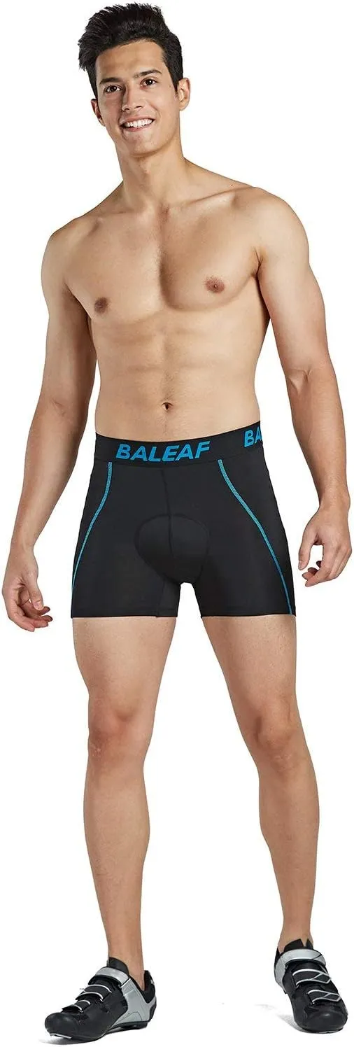 baleaf Men's 3D Padded Bike Shorts Cycling Underwear MTB Liner