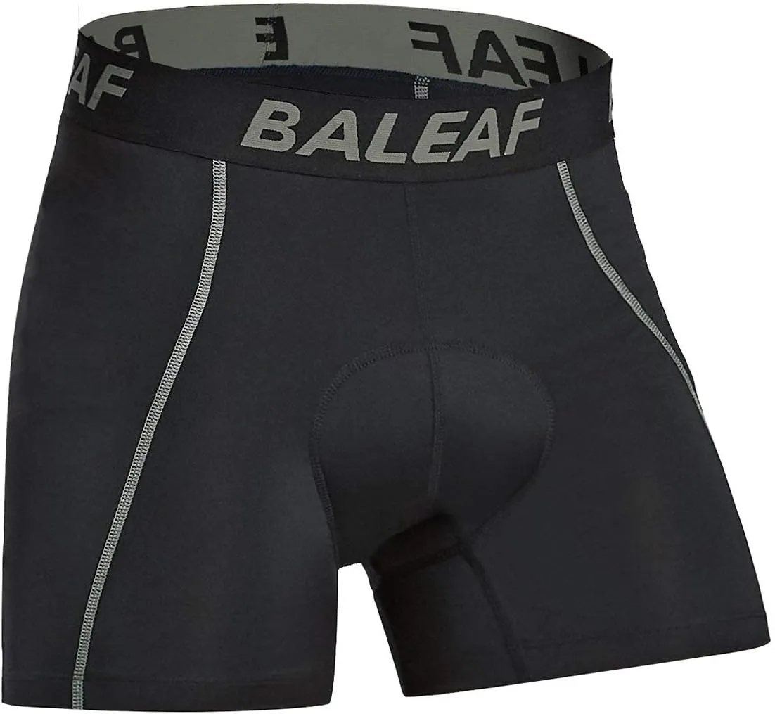 baleaf Men's 3D Padded Bike Shorts Cycling Underwear MTB Liner