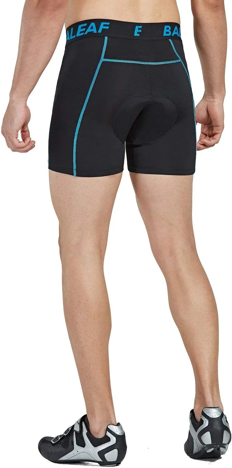 baleaf Men's 3D Padded Bike Shorts Cycling Underwear MTB Liner