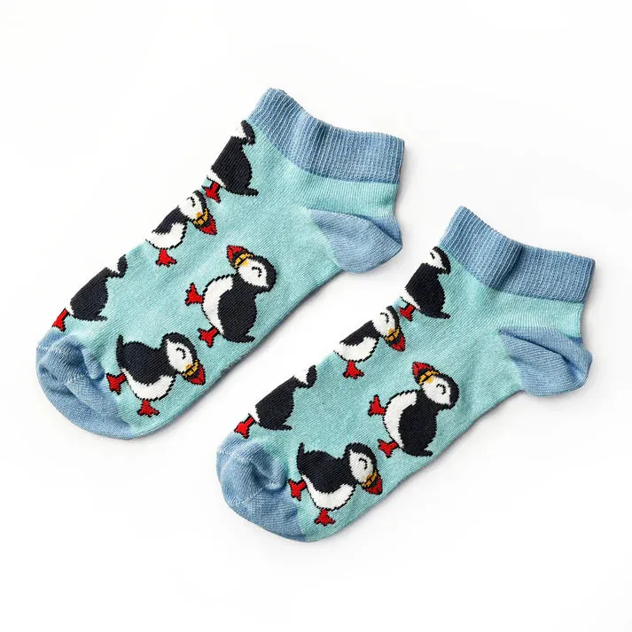 Barekind Socks Adult 4-7 Trainer Puffin