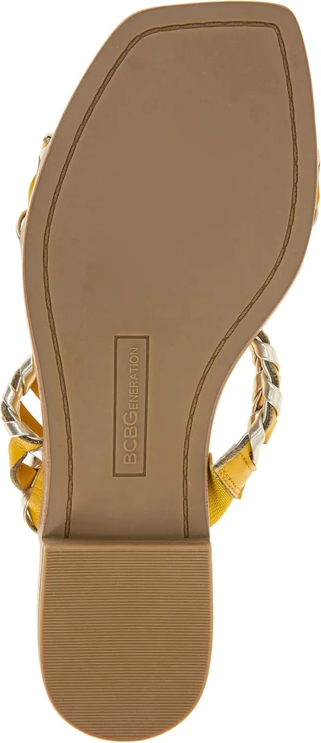 BCBGeneration Women's Fashion Flat Sandal