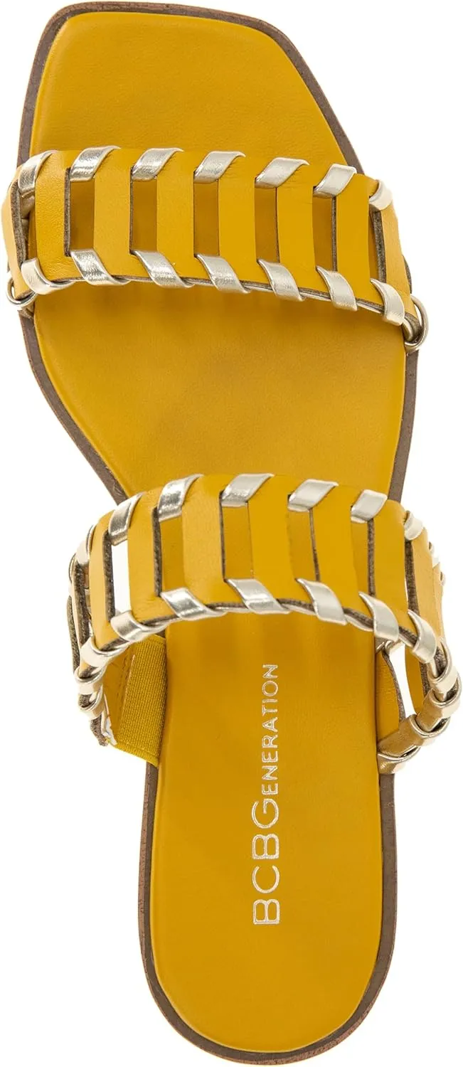 BCBGeneration Women's Fashion Flat Sandal